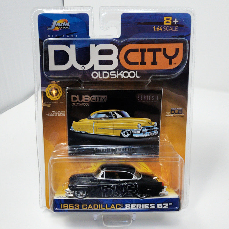 1953 Cadillac Series 62 * Black * Jada Toys 1:64 Scale Dub City Oldskool