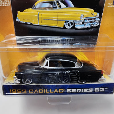 1953 Cadillac Series 62 * Black * Jada Toys 1:64 Scale Dub City Oldskool