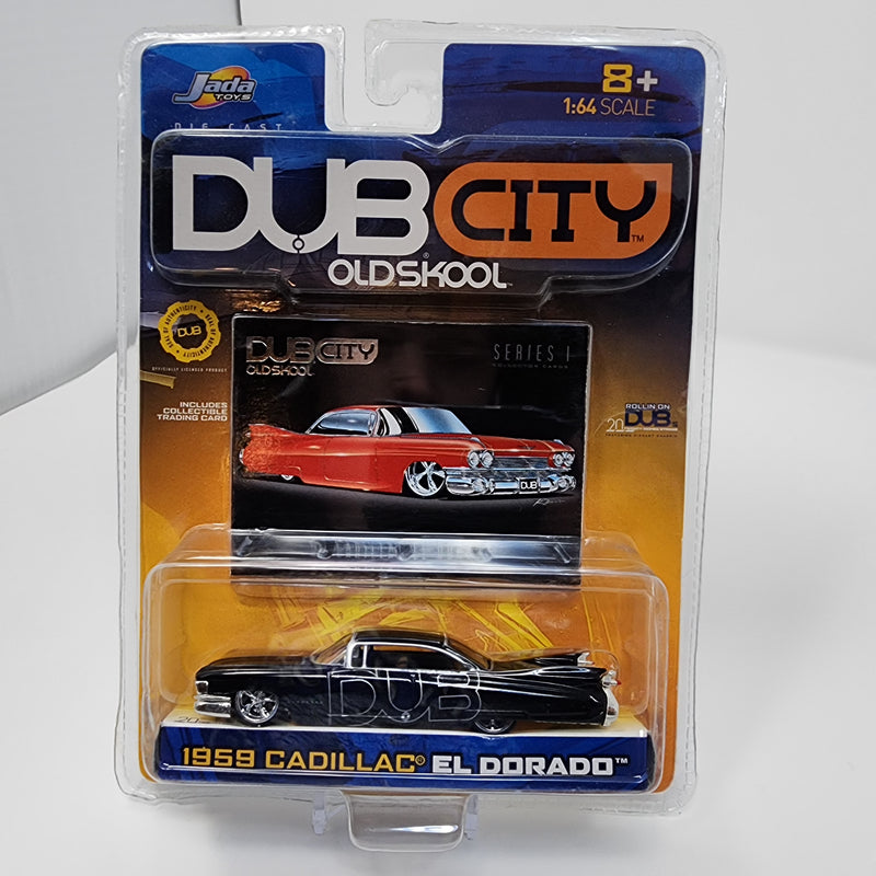 1959 Cadillac El Dorado * Black * Jada Toys 1:64 Scale Dub City