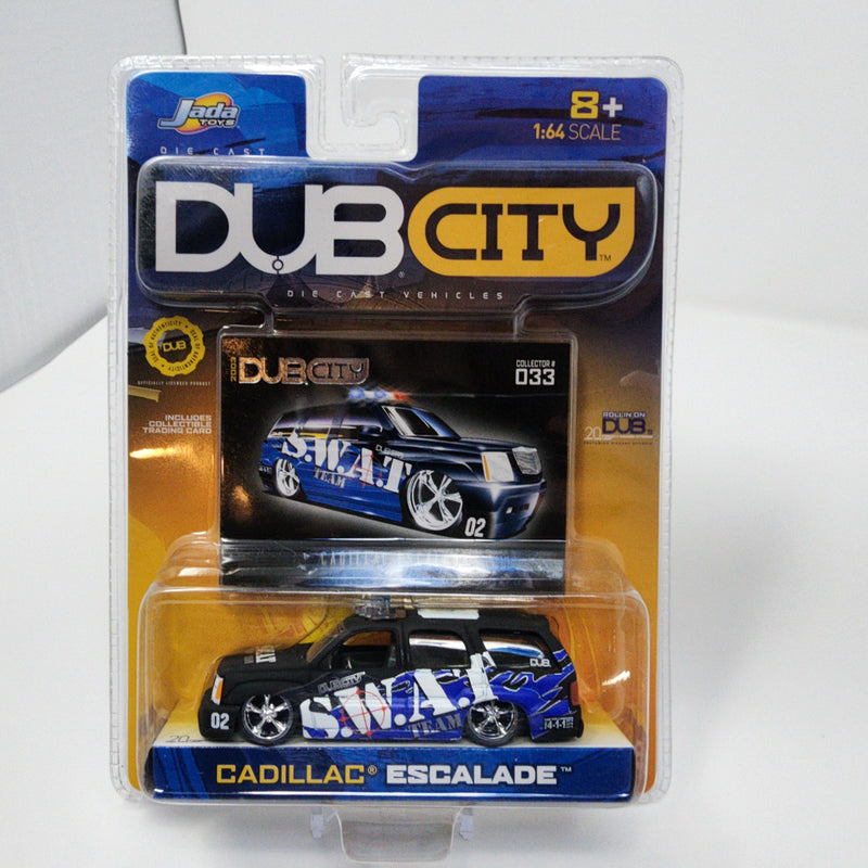 Cadillac Escalade * SWAT * Jada Toys 1:64 Scale Dub City