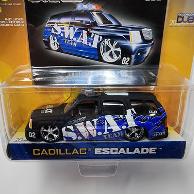 Cadillac Escalade * SWAT * Jada Toys 1:64 Scale Dub City