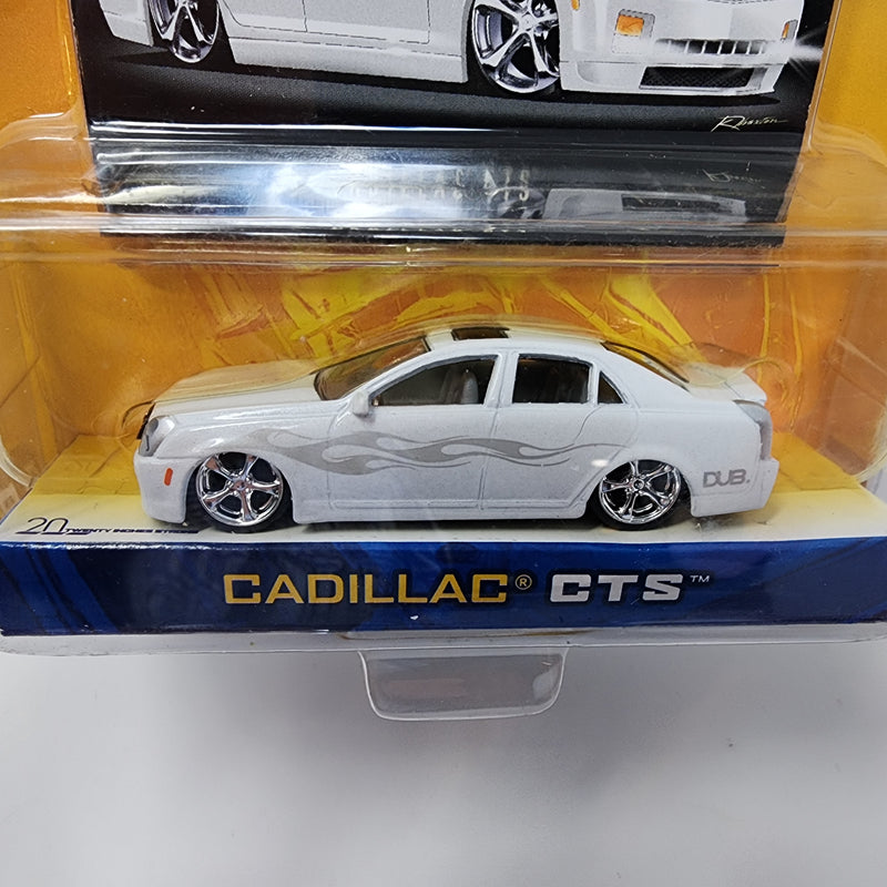 Cadillac CTS * WHITE * Jada Toys 1:64 Scale Dub City