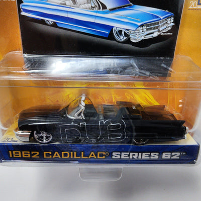 1962 Cadillac Series 62 * Black * Jada Toys 1:64 Scale Dub City Oldskool