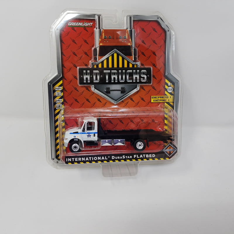 International Durastar Flatbed * Greenlight HD Trucks