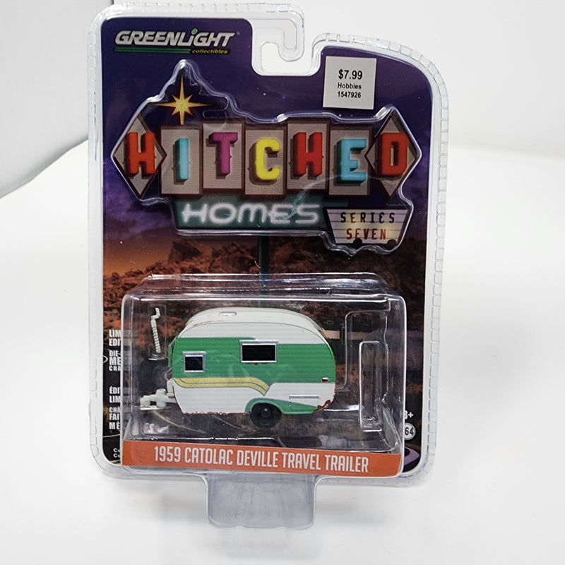 1959 Catolac Deville Travel Trailer * Green * Greenlight Hitched Homes