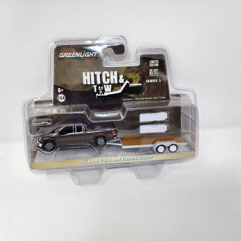 2015 Ford F-150 & Flatbed Trailer * Greenlight Hitch & Tow