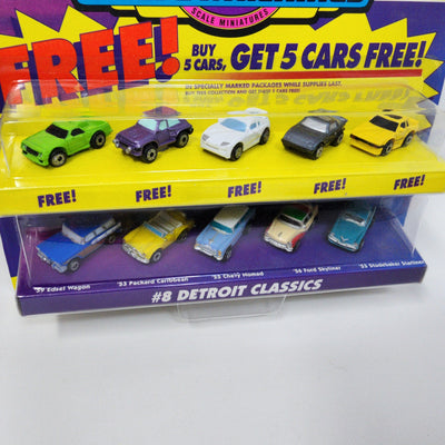 #8 Detroit Classics w/ 10 Cars * Micro Machines 10 Years