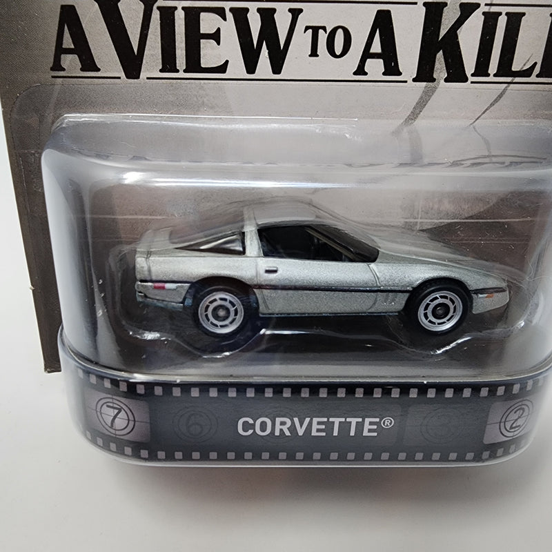 Corvette Bond 007 A View to a Kill * Hot Wheels Retro Entertainment