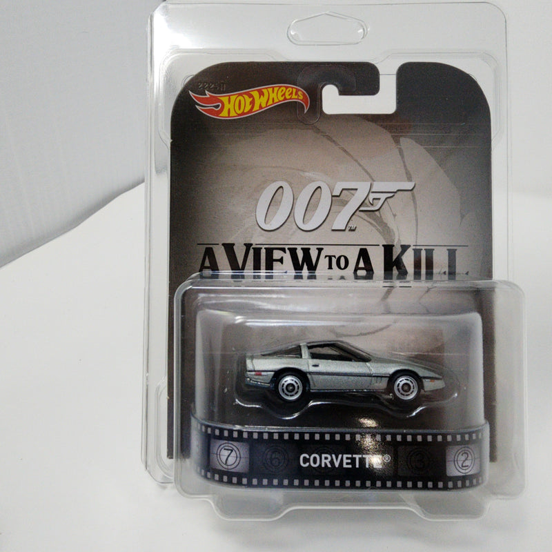 Corvette Bond 007 A View to a Kill * Hot Wheels Retro Entertainment