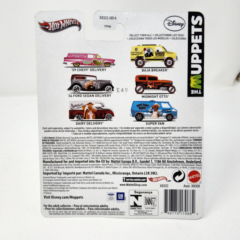 Super Van The Muppets * Hot Wheels Pop Culture