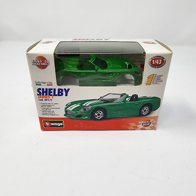 Shelby Series 1 * Burago Made in Italy 1:43 Scale Diecast