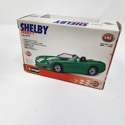 Shelby Series 1 * Burago Made in Italy 1:43 Scale Diecast