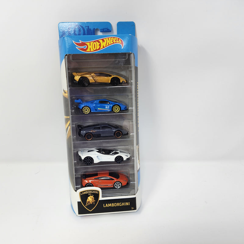 5 Pack * Lamborghini * Hot Wheels