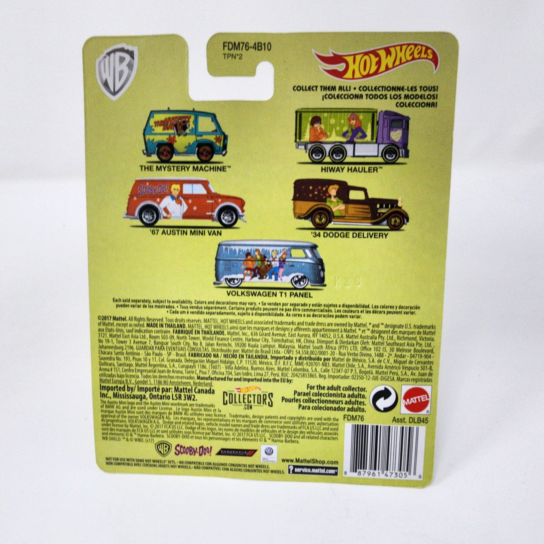 Hiway Hauler Scooby-Doo * Hot Wheels Pop Culture WB – Wheelcollectors LLC