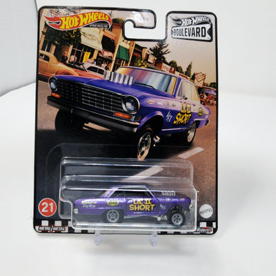 '63 Chevy Nova #21 * Hot Wheels Boulevard Series