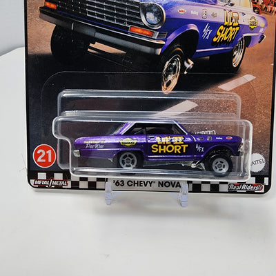 '63 Chevy Nova #21 * Hot Wheels Boulevard Series