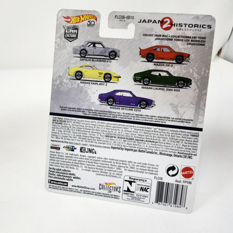 Nissan Skyline C210 * Hot Wheels Car Culture Japan 2 Historics