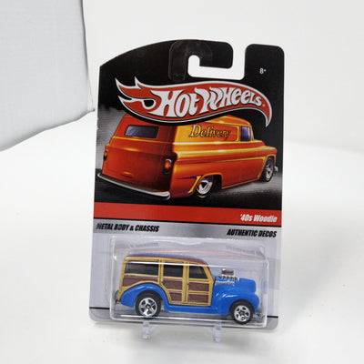 '40s Woodie Almond Joy * Hot Wheels Delivery Sweet Rides