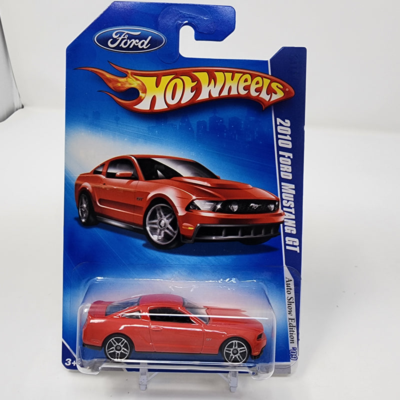 2010 Ford Mustang GT * RED * Hot Wheels * Auto Show Edition