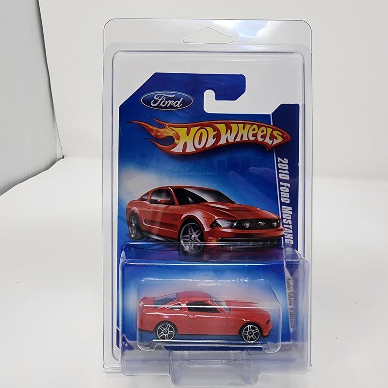 2010 Ford Mustang GT * RED * Hot Wheels * Auto Show Edition