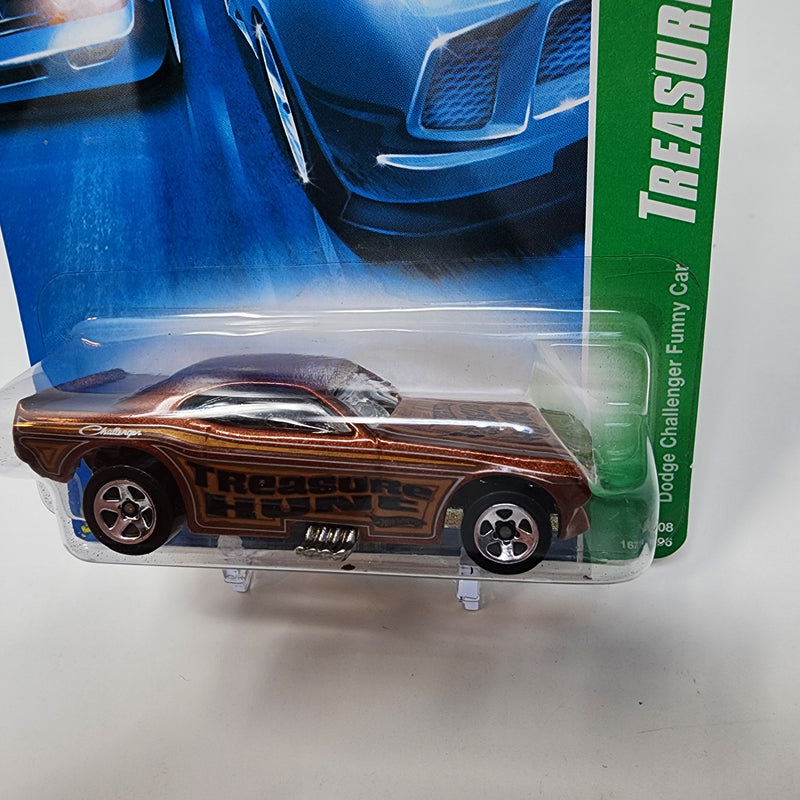 Dodge Challenger Funny Car * Hot Wheels 2008 Treasure Hunt Regular