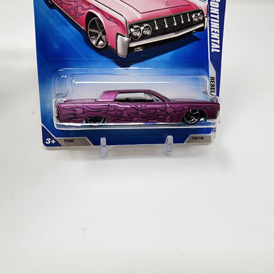 '64 Lincoln Continental #140 * Pink * Hot Wheels 2009