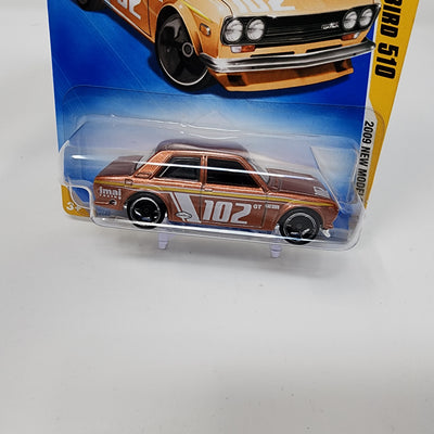 Datsun Bluebird 510 #37 * Copper * Hot Wheels 2009