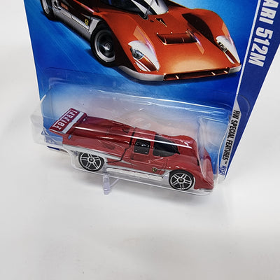 Ferrari 512M #95 * RED * Hot Wheels 2009