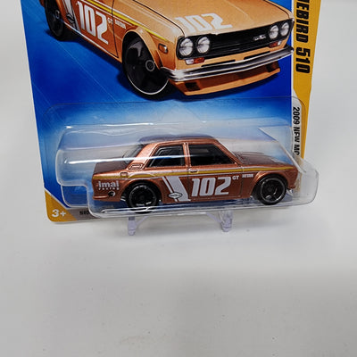 Datsun Bluebird 510 #37 * Copper * Hot Wheels 2009