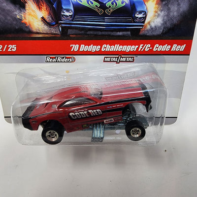 '70 Dodge challenger F/C Code Red * Hot Wheels Drag Strip Demons