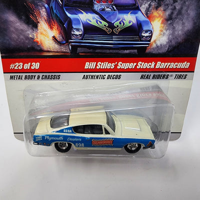 Bill Stiles Super Stock Barracuda #23 * Hot Wheels Drag Strip Demons