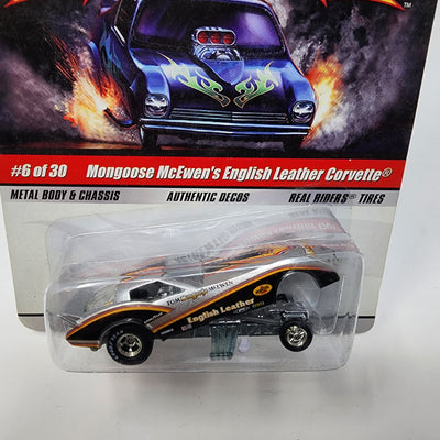 Mongoose McEwen's English Leather Corvette * Hot Wheels Drag Strip Demons