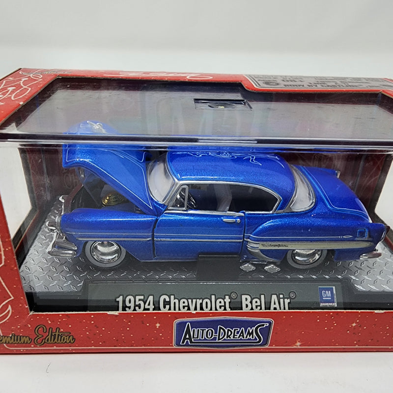 1954 Chevrolet Bel Air * Blue * M2 Machines Auto-Dreams