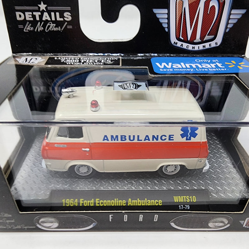 1964 Ford Econoline Ambulance * M2 Machines