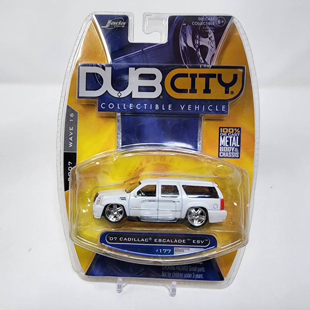 JADA DUB 2002 CADILLAC ESCALADE RED 1:18 WITH EXTRA SET