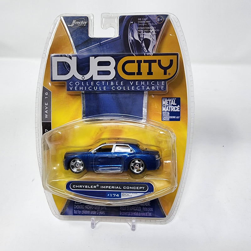 Chrysler Imperial Concept * Blue * Jada Toys 1:64 Scale Dub City