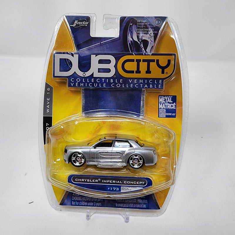 Chrysler Imperial Concept * Silver * Jada Toys 1:64 Scale Dub City