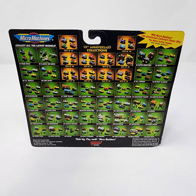 #19 Giant Fins w/ 10 Cars * Micro Machines 10 Years