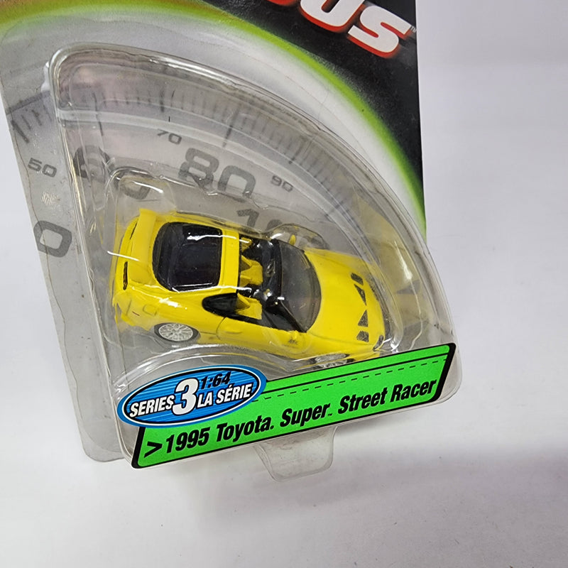 1995 Toyota Super Supra Street Racer * Yellow * Racing Champions Fast & Furious