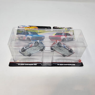 '71 BRE Datsun 510 & '71 BRE Datsun 510 * Hot Wheels 2-Pack Series