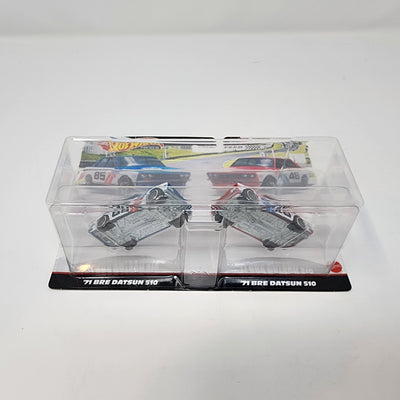 '71 BRE Datsun 510 & '71 BRE Datsun 510 * Hot Wheels 2-Pack Series