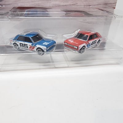 '71 BRE Datsun 510 & '71 BRE Datsun 510 * Hot Wheels 2-Pack Series