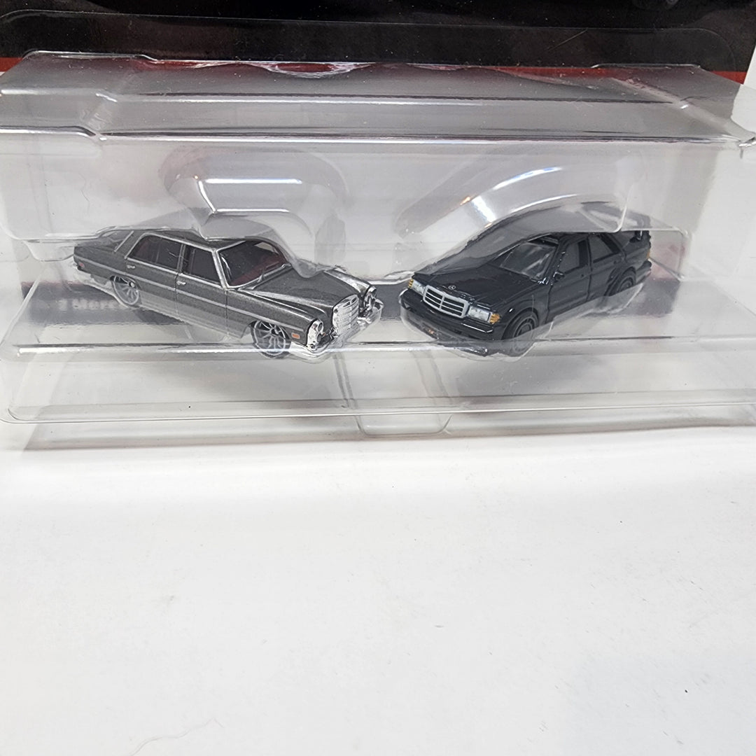 72 Mercedes-Benz 280 SEL 4.5 & 190E 2.5-16 * Hot Wheels 2