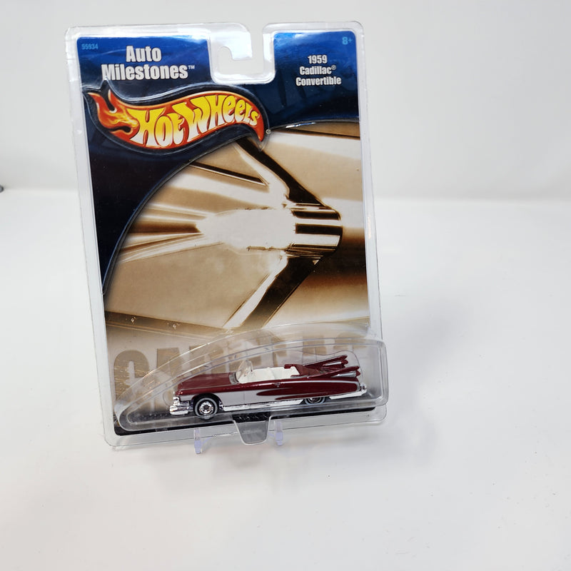 1959 Cadillac Convertible * Hot Wheels Auto Milestones