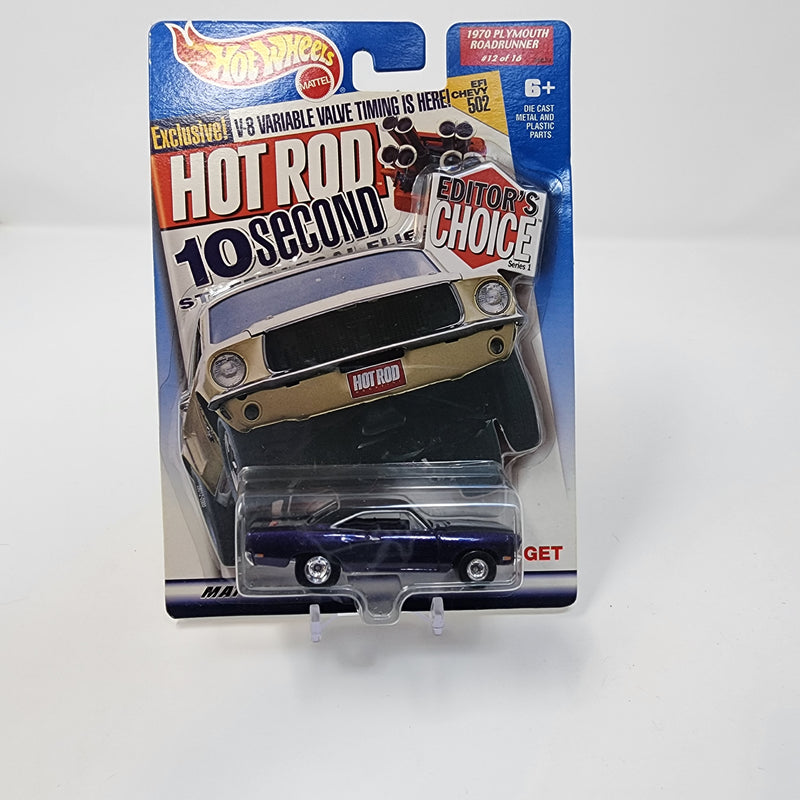 1970 Plymouth Roadrunner * Hot Wheels Editor&