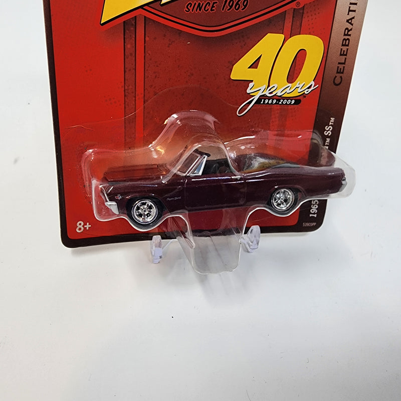 1965 Chevy Impala SS * burgundy * Johnny Lightning 40 Years