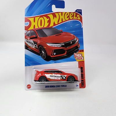 2018 Honda Civic Type R #123 * RED * 2025 Hot Wheels Case F