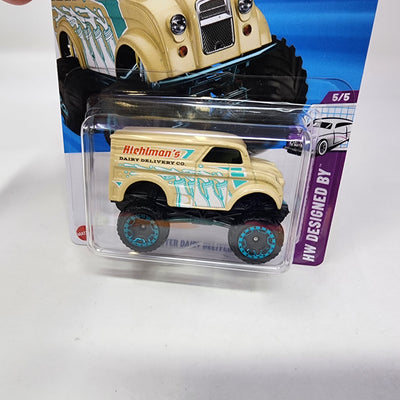 Monster Dairy Delivery #133 * Tan * 2025 Hot Wheels Case F