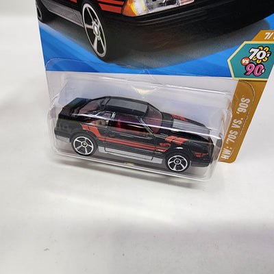 '92 Ford Mustang #127 * Black * 2025 Hot Wheels Case F