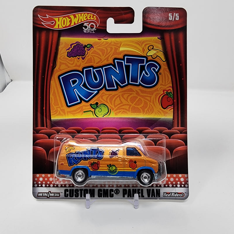 Custom GMC Panel Van Runts * Hot Wheels Pop Culture Nestle